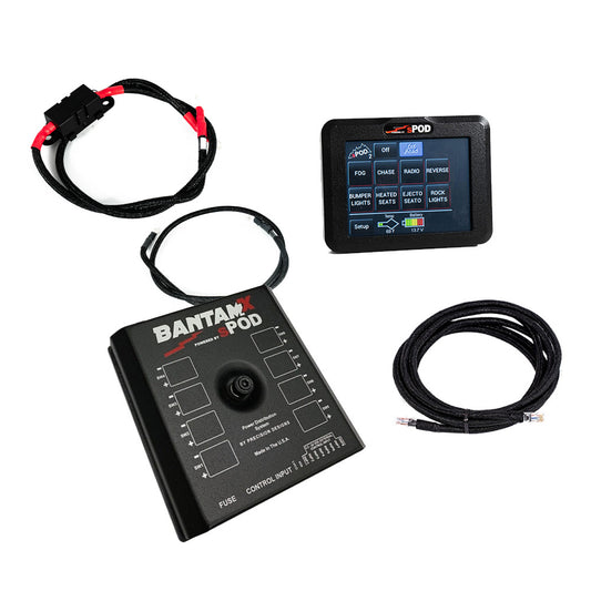 SPOD BANTAMX - CONTROLADOR DE LUCES - TOUCH SCREEN CON CABLE DE 84"