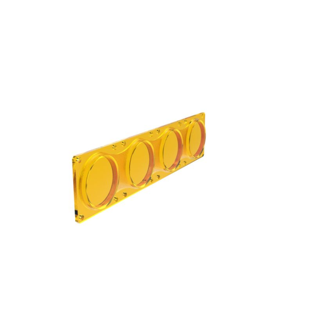 KC BARRA DE LUZ LED FLEX ERA: LENTE DE HAZ PUNTUAL AMARILLO