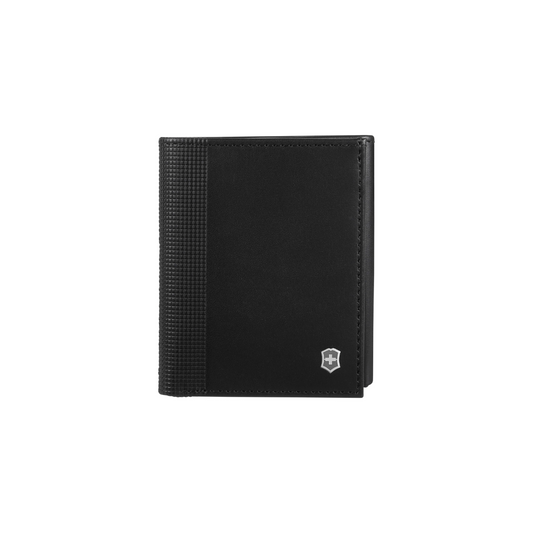 VICTORINOX BILLETERA ALTIUS ALOX TRI-FOLD, NEGRO