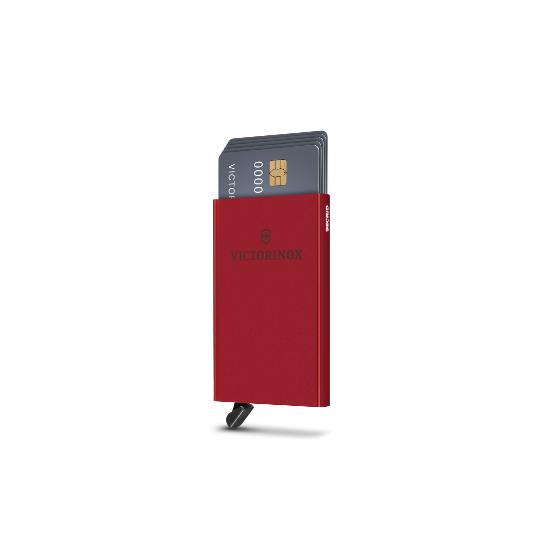 VICTORINOX TARJETERO ALTIUS SECRID ESSENTIAL, ROJO