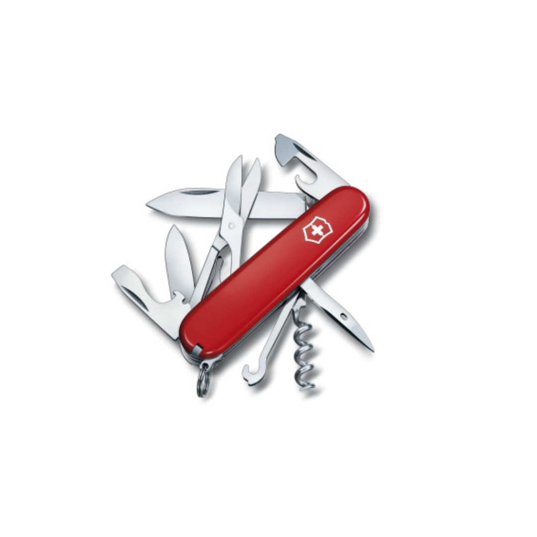 VICTORINOX NAVAJA SUIZA CLIMBER, ROJO