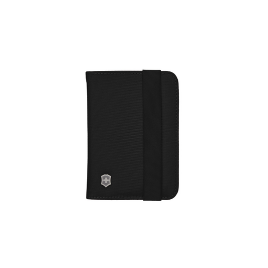 VICTORINOX PORTA PASAPORTE CON PROTECCION RFID, NEGRO