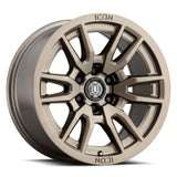 ICON ALLOYS VECTOR 6 BRONZE ARO 17" freeshipping - All Racing Perú