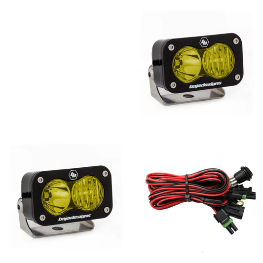 BAJA DESIGNS PAR DE FAROS S2 PRO - LED AMBAR