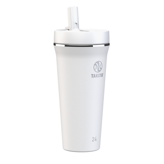 TAKEYA VASO AISLADOR CON PAJILLA 24oz