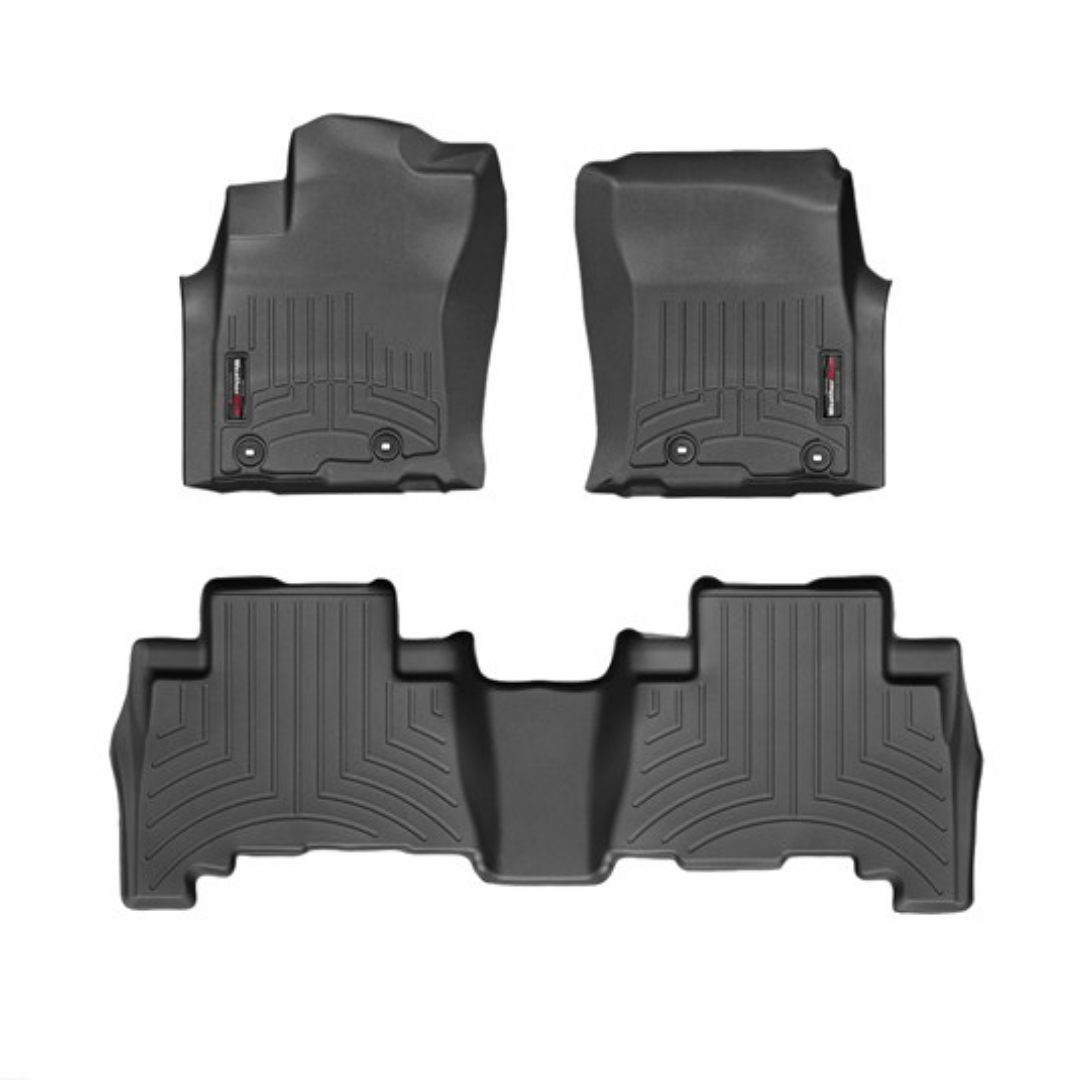 WEATHERTECH PISO FILA 1 Y 2 PARA TOYOTA