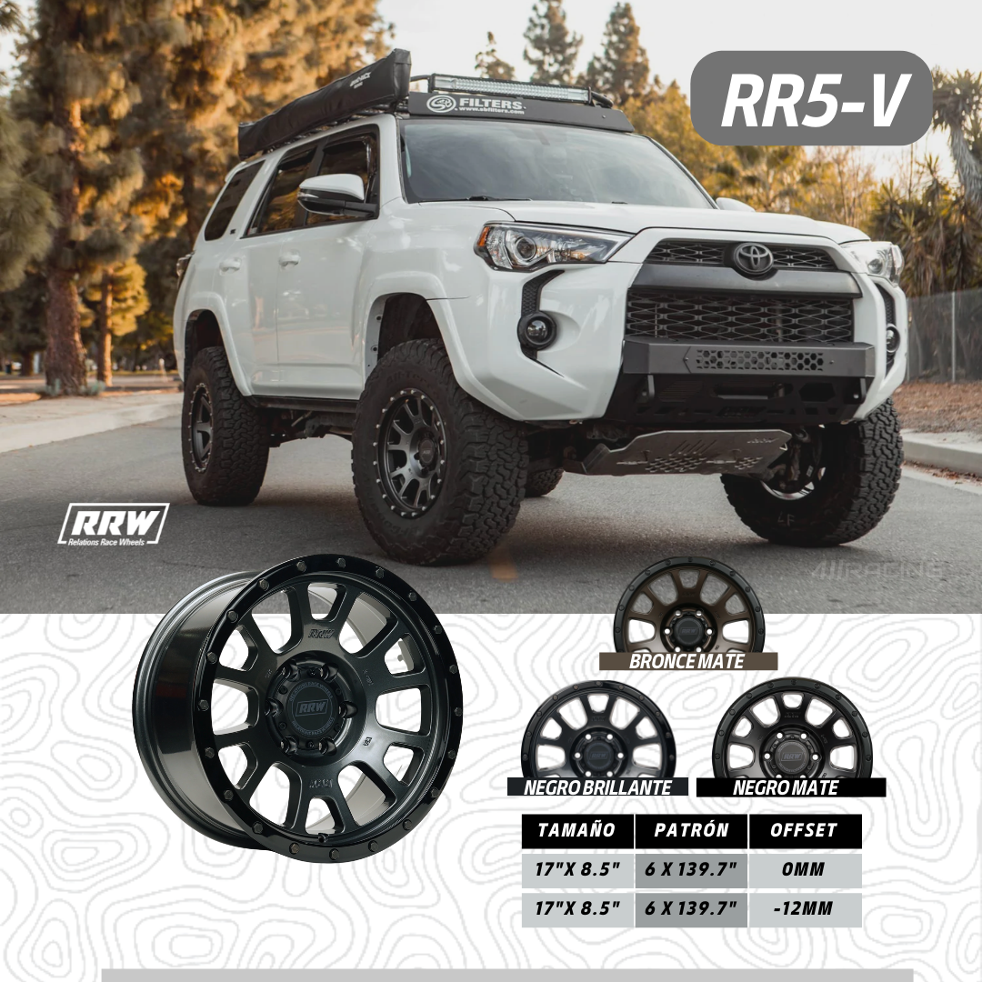 RRW WHEELS RR5-V APLICA PARA FORD RANGER – All Racing Perú