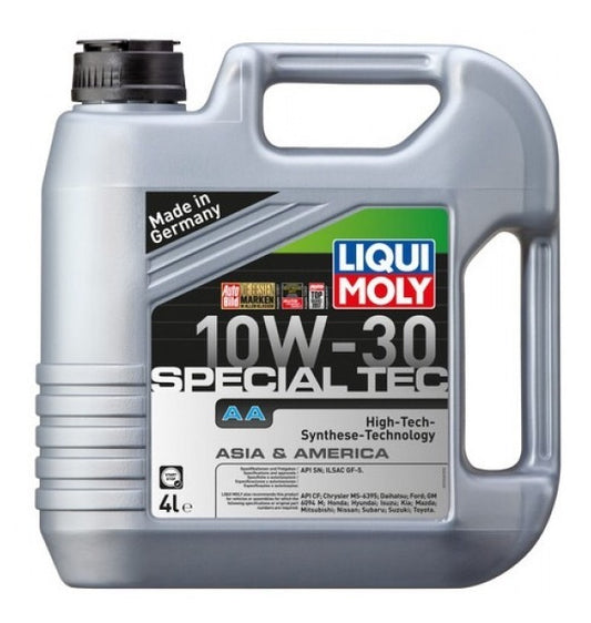 LIQUI MOLY ACEITE DE MOTOR SPECIAL TEC AA 10W30 4L freeshipping - All Racing Perú