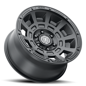 ICON ALLOYS THRUST / SATIN BLACK ARO 17" freeshipping - All Racing Perú